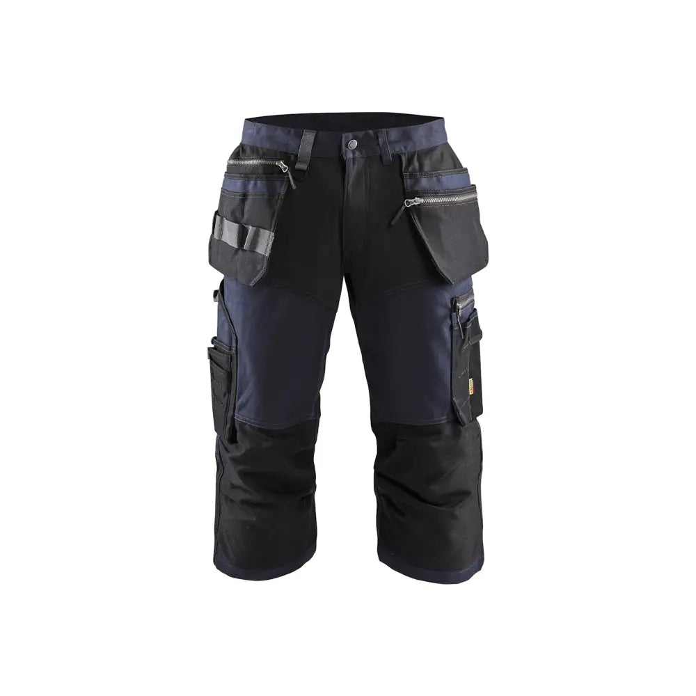 Blåkläder Piratbyxa med stretch 15971343 - C46 / Tumma mariininsininen/Musta