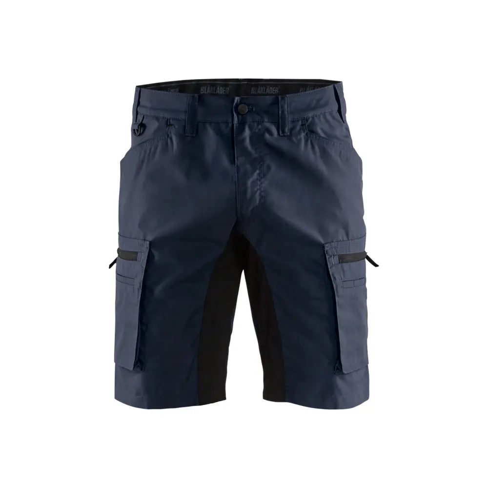 Blåkläder Serviceshorts med stretch 14491845 - C44 / Tumma mariininsininen/Musta