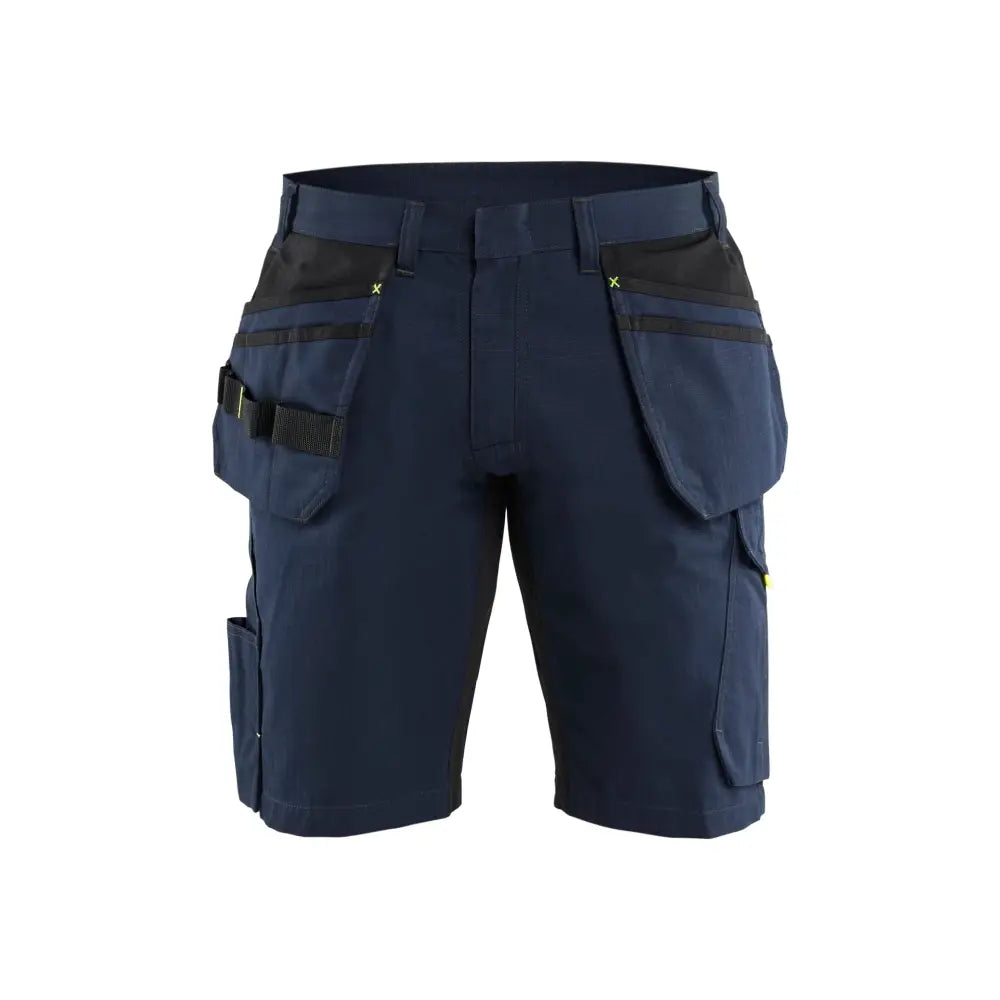 Blåkläder Serviceshorts med verktygsfickor 14941330 - C46 / Tumma mariininsininen/Huomiokeltainen