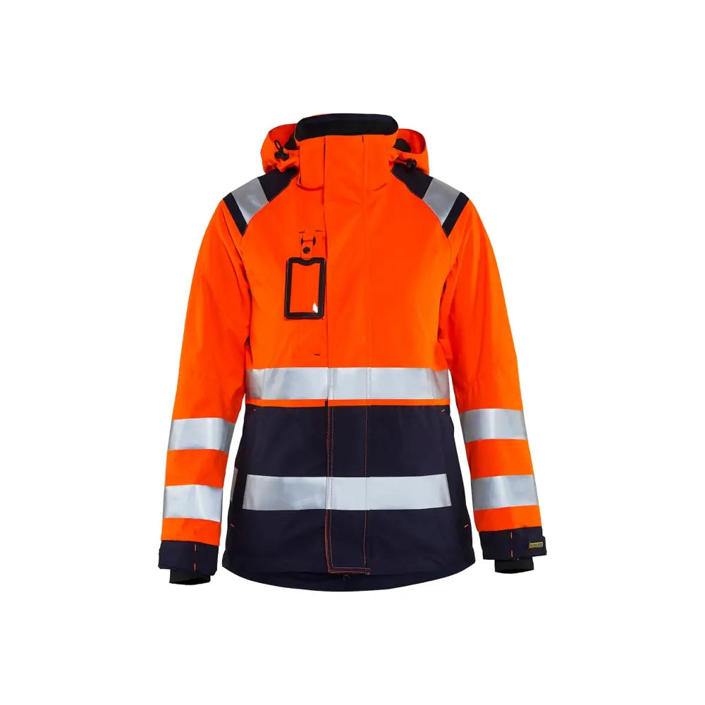 Blåkläder Skaljacka Varsel Dam 49041987 - XXXL / Huomio-oranssi/Mariininsininen
