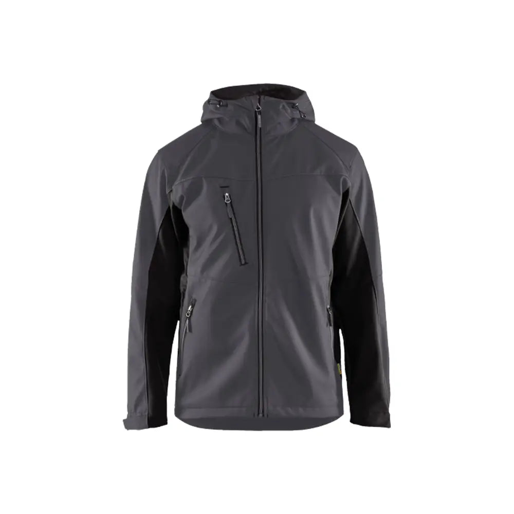 Blåkläder Softshelljacka med luva 47532516 - XS / Grafiitinharmaa/Musta