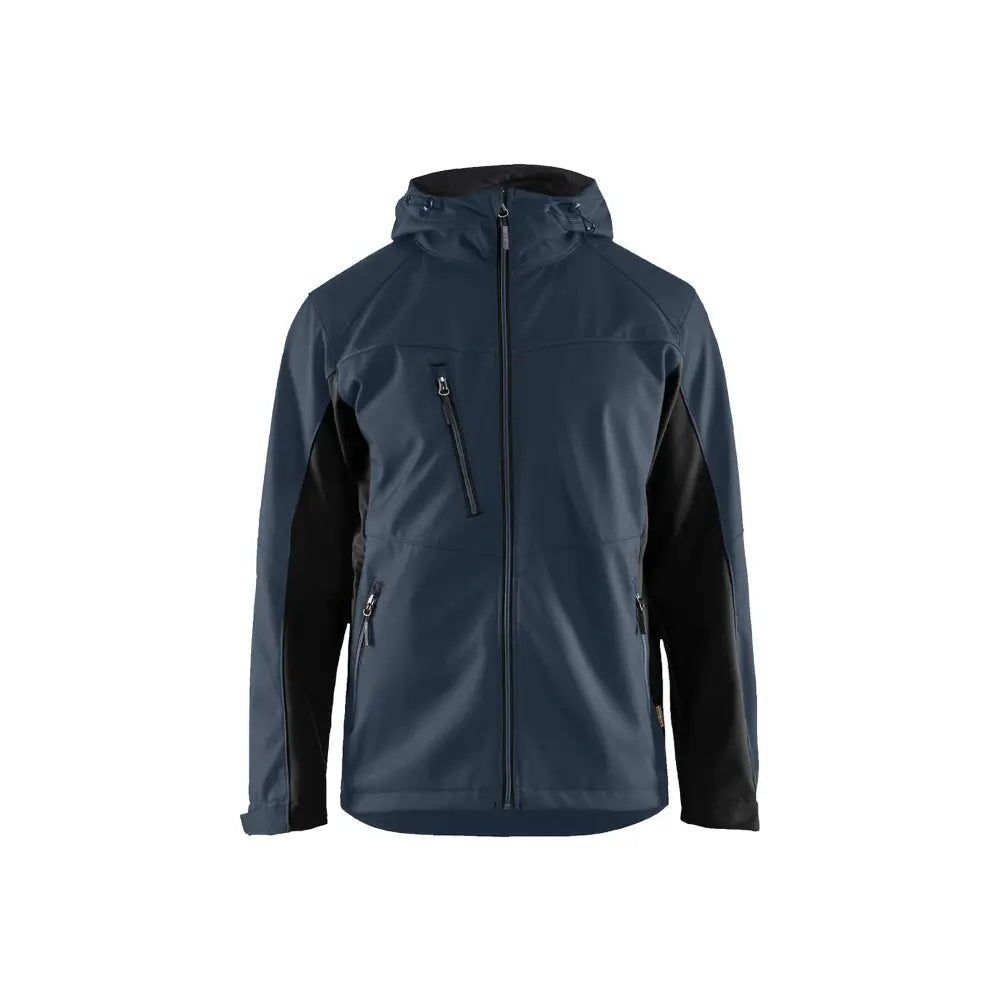 Blåkläder Softshelljacka med luva 47532516 - XXL / Tumma mariininsininen/Musta