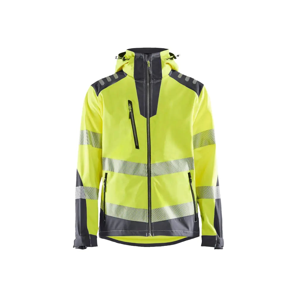 Blåkläder Softshelljacka varsel 44912513 - XS / Huomiokeltainen/Grafiitinharmaa