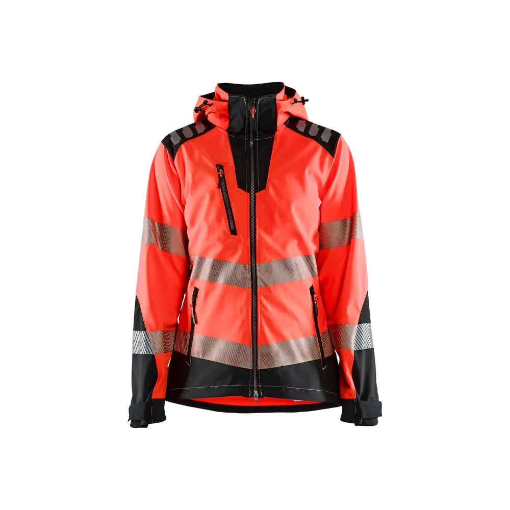 Blåkläder Softshelljacka varsel Dam 47912513 - XL / Huomiopunainen/Musta