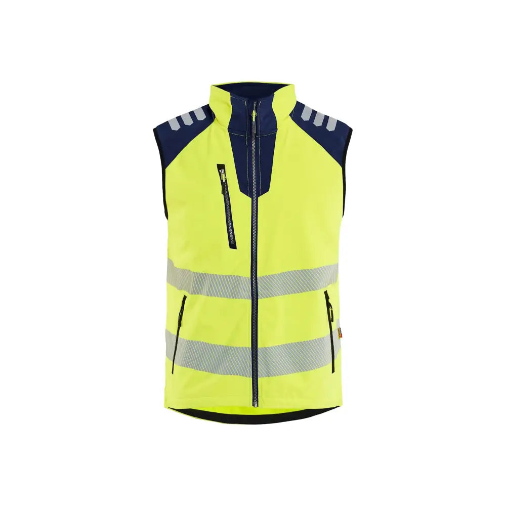 Blåkläder Softshellväst varsel 30912513 - XS / Huomiokeltainen/Mariininsininen