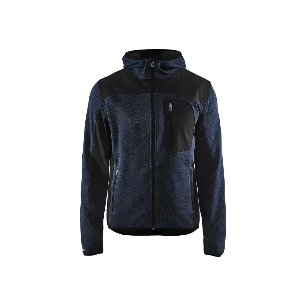 Blåkläder Stickad jacka 49302117 - 4XL / Tumma mariininsininen/Musta