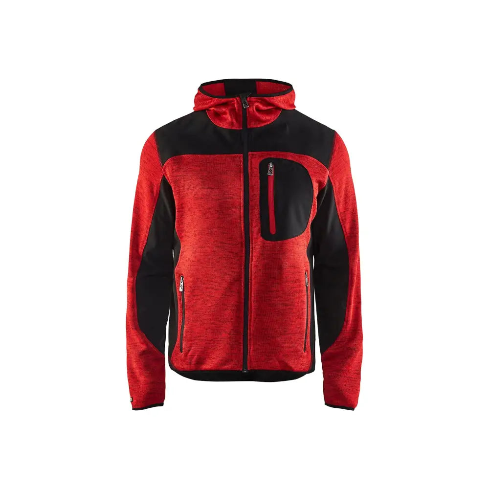 Blåkläder Stickad jacka 49302117 - S / Punainen/Musta