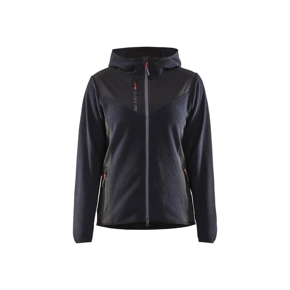 Blåkläder Stickad jacka Dam 59412536 - XXXL / Tumma mariininsininen/Musta