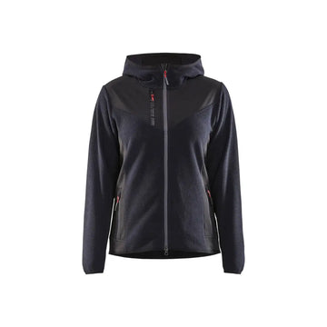 Blåkläder Stickad jacka Dam 59412536 - XXXL / Tumma mariininsininen/Musta