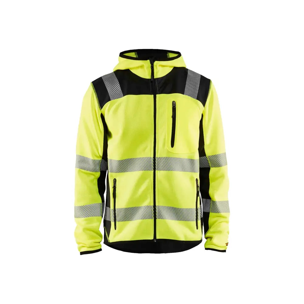 Blåkläder Stickad varseljacka 49232120 - XXXL / Huomiokeltainen/Musta