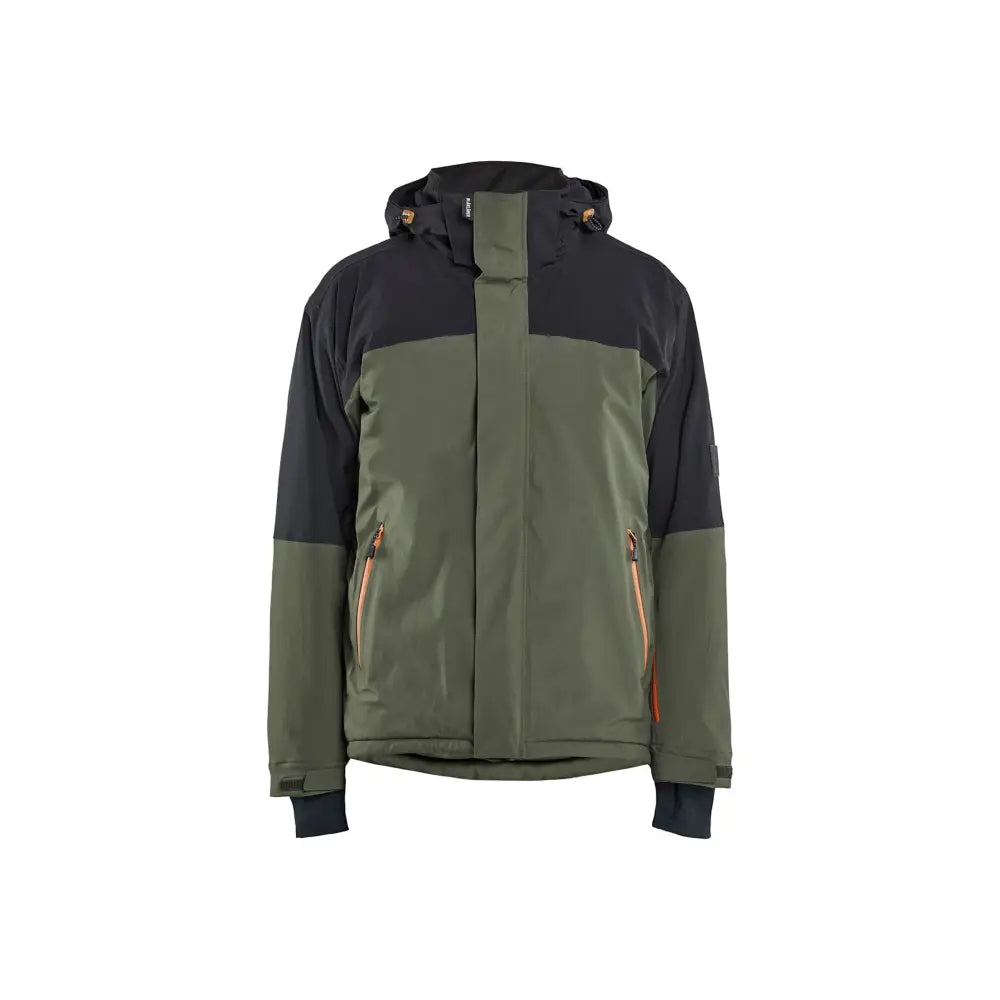 Blåkläder STRIKER Vinterjacka Stretch 49911917 - XXXL / Metsän vihreä/Ruosteenpunainen