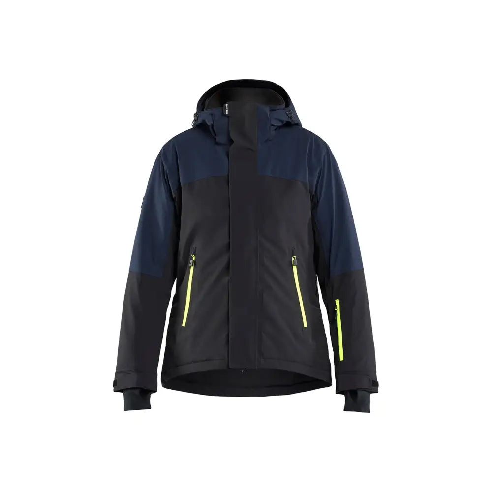 Blåkläder STRIKER Vinterjacka Stretch Dam 47071917 - XS / Tumma mariininsininen/Huomiokeltainen