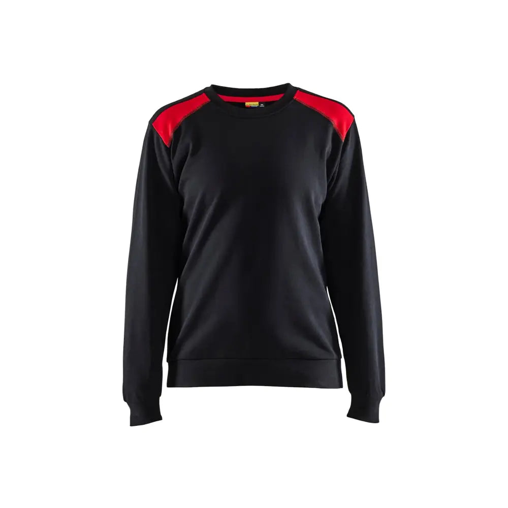 Blåkläder Sweatshirt Dam 34081158 - XXXL / musta/punainen
