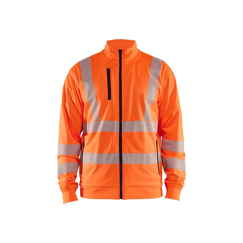 Blåkläder Sweatshirt Varsel Full-zip 35632538 - S / Huomio oranssi
