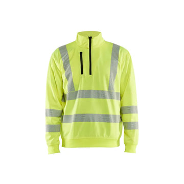 Blåkläder Sweatshirt Varsel Half-zip 35642538 - 4XL / Huomiokeltainen