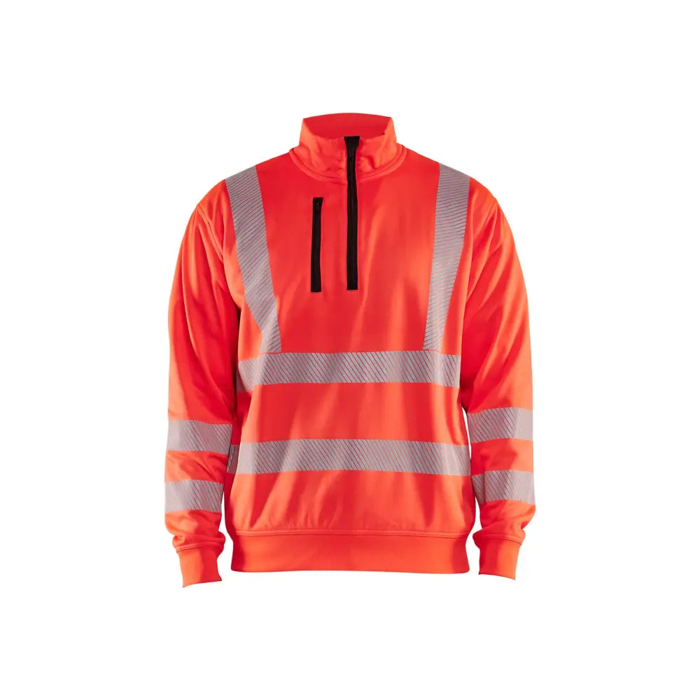 Blåkläder Sweatshirt Varsel Half-zip 35642538 - XXXL / Huomiopunainen