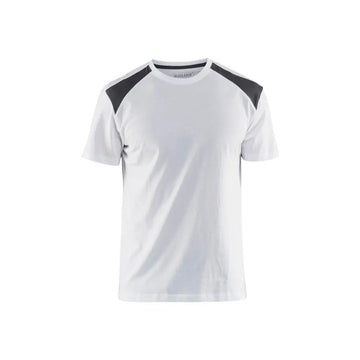 Blåkläder T-shirt 33791042 - 4XL / Valkoinen/Tummanharmaa