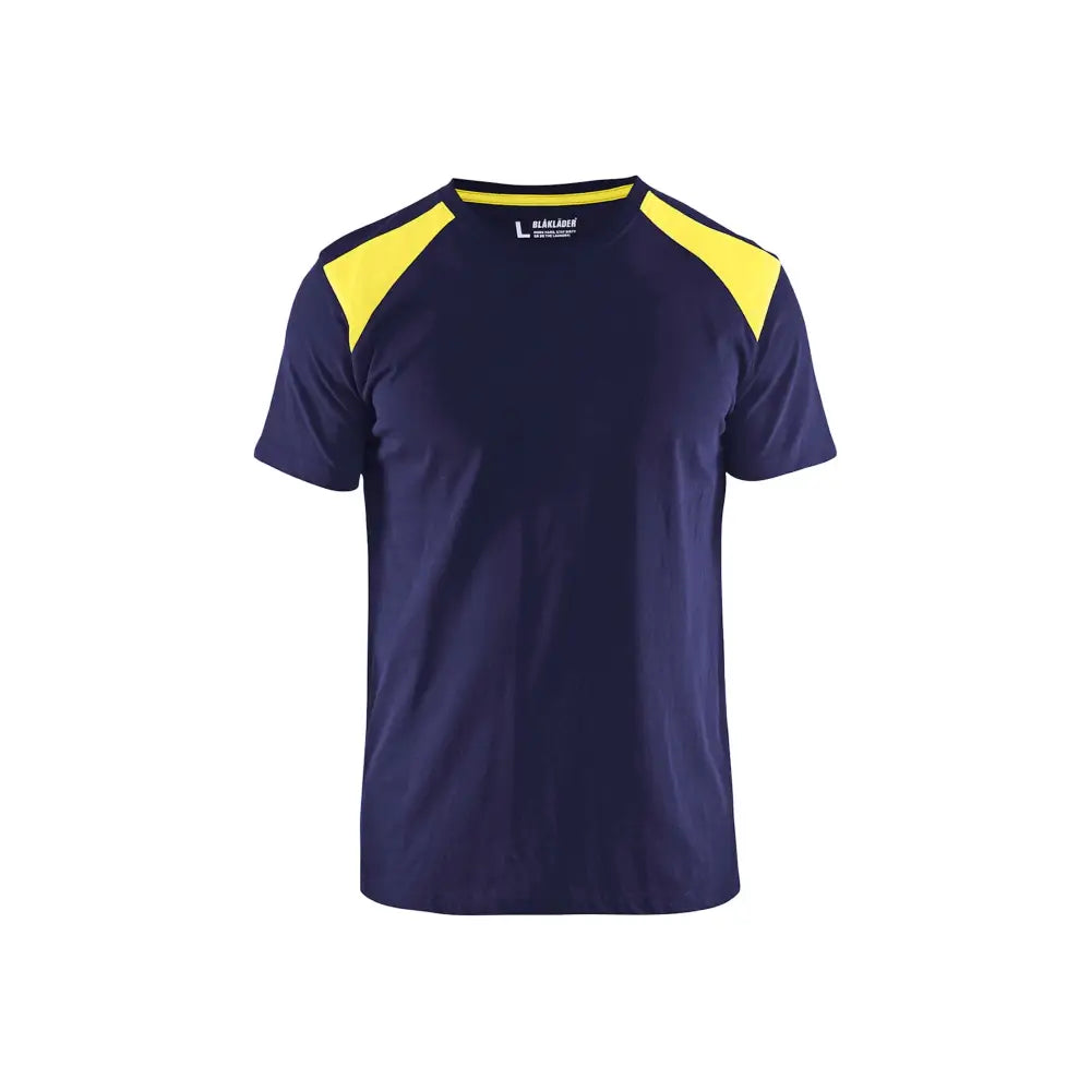 Blåkläder T-shirt 33791042 - XXXL / Mariininsininen/Huomiokeltainen