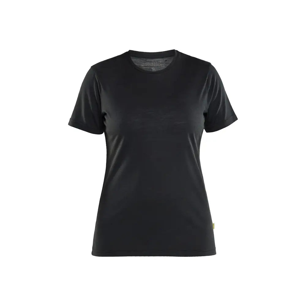Blåkläder T-shirt i merinoull Dam 35371743 - XXXL / musta