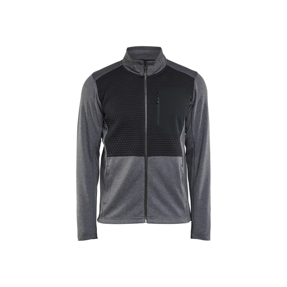 Blåkläder Tröja Full Zip 35482533 - 4XL / Meleerattu musta