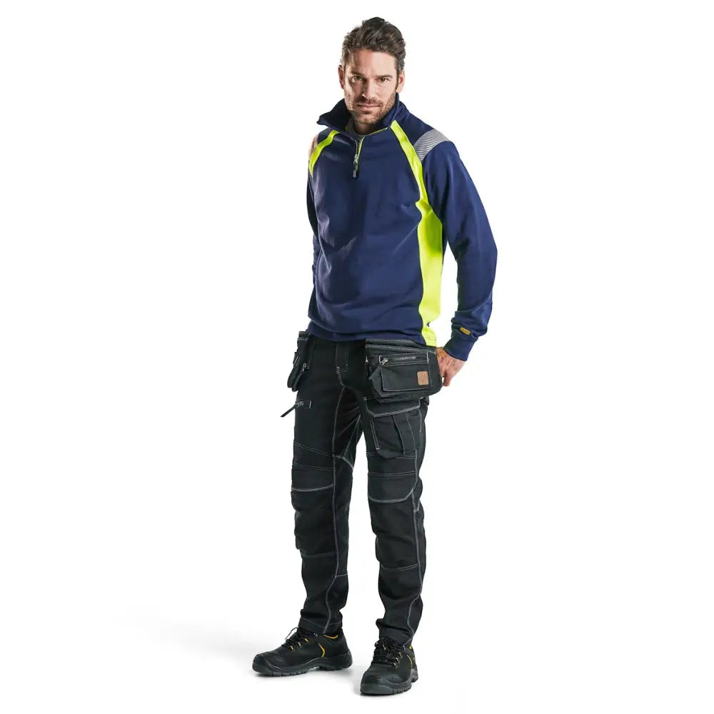 Blåkläder Tröja halfzip 34321158