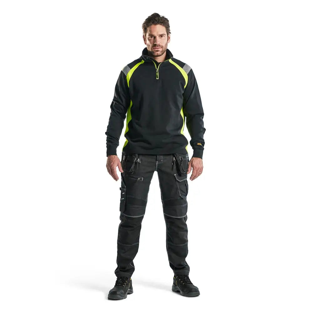 Blåkläder Tröja halfzip 34321158