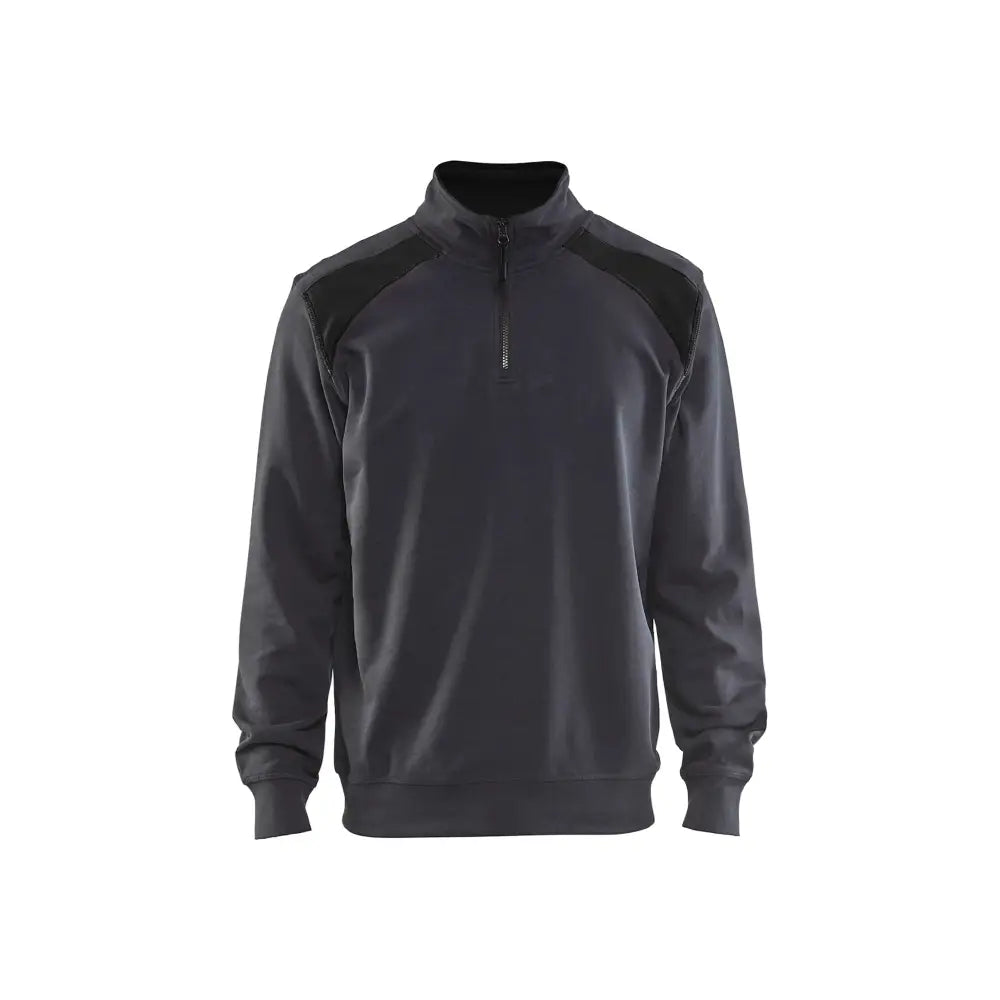 Blåkläder Tröja med krage 33531158 - 4XL / Grafiitinharmaa/Musta