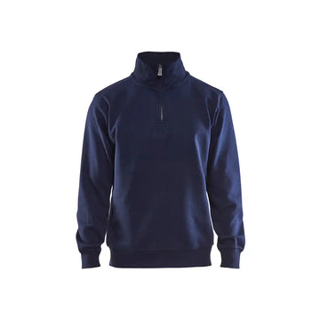 Blåkläder Tröja med krage 33651048 - XS / Mariininsininen