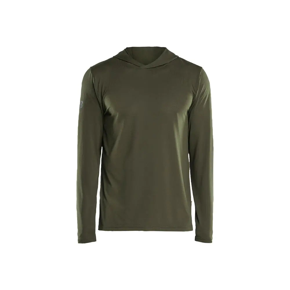 Blåkläder UV-skyddad funktions-hoodie 34171126 - XL / Metsänvihreä