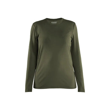Blåkläder UV-skyddad långärmad funktions-t-shirt Dam 34271126 - XXXL / Metsänvihreä