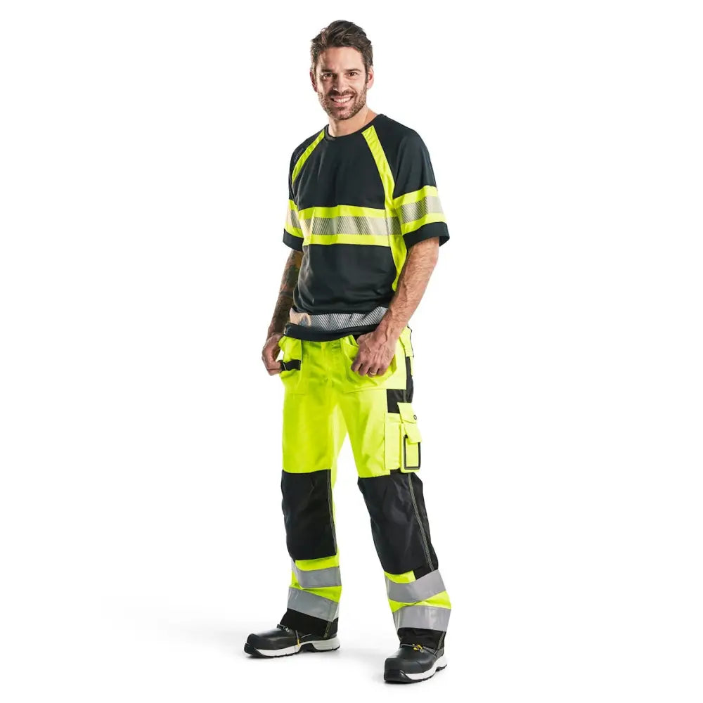 Blåkläder UV-skyddad varsel-T-shirt 33371051
