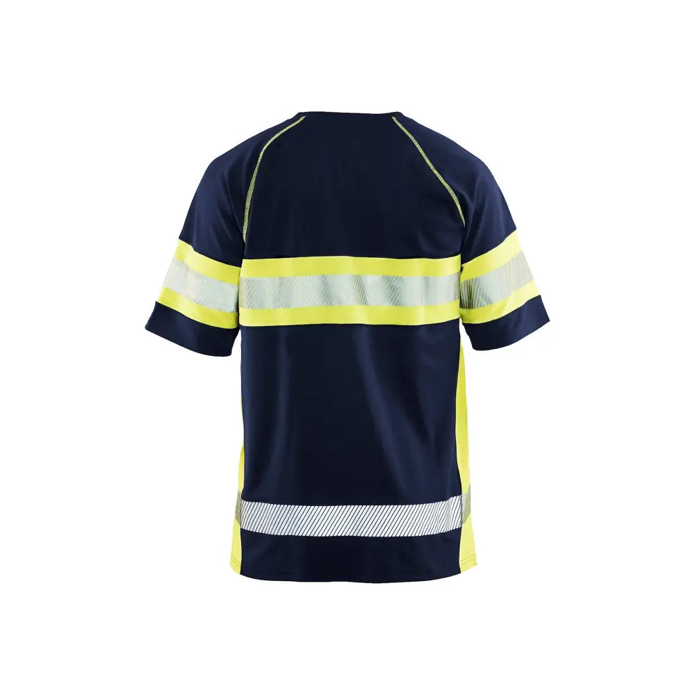 Blåkläder UV-skyddad varsel-T-shirt 33371051 - XL / Mariininsininen/Huomiokeltainen