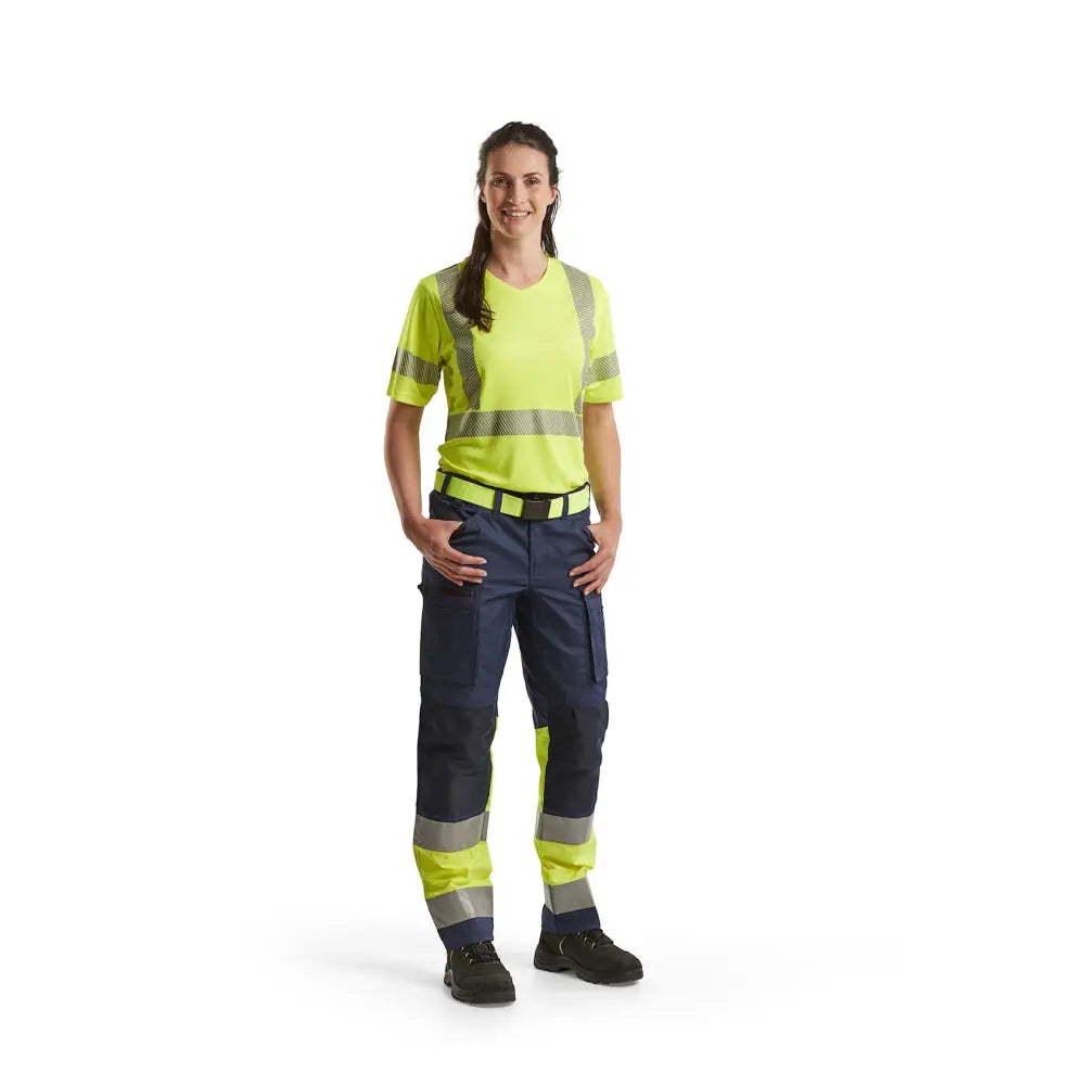 Blåkläder UV-skyddad Varsel-t-shirt Dam 33361013
