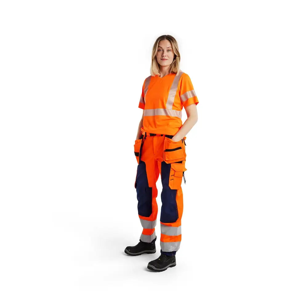 Blåkläder UV-skyddad Varsel-t-shirt Dam 33361013
