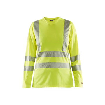 Blåkläder UV-skyddad varsel-t-shirt dam 34851013 - XXXL / Huomiokeltainen