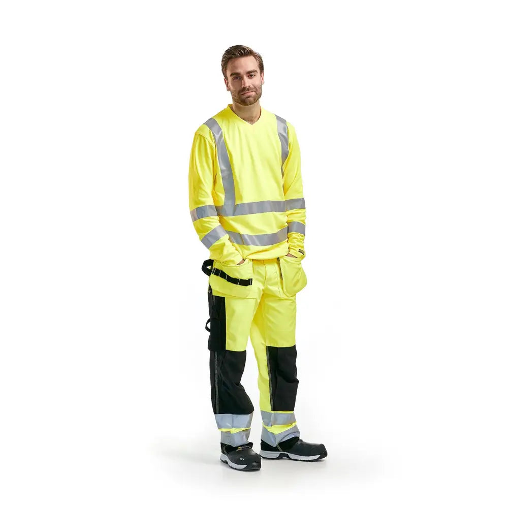 Blåkläder UV-skyddad varsel-T-shirt med lång ärm 33811070