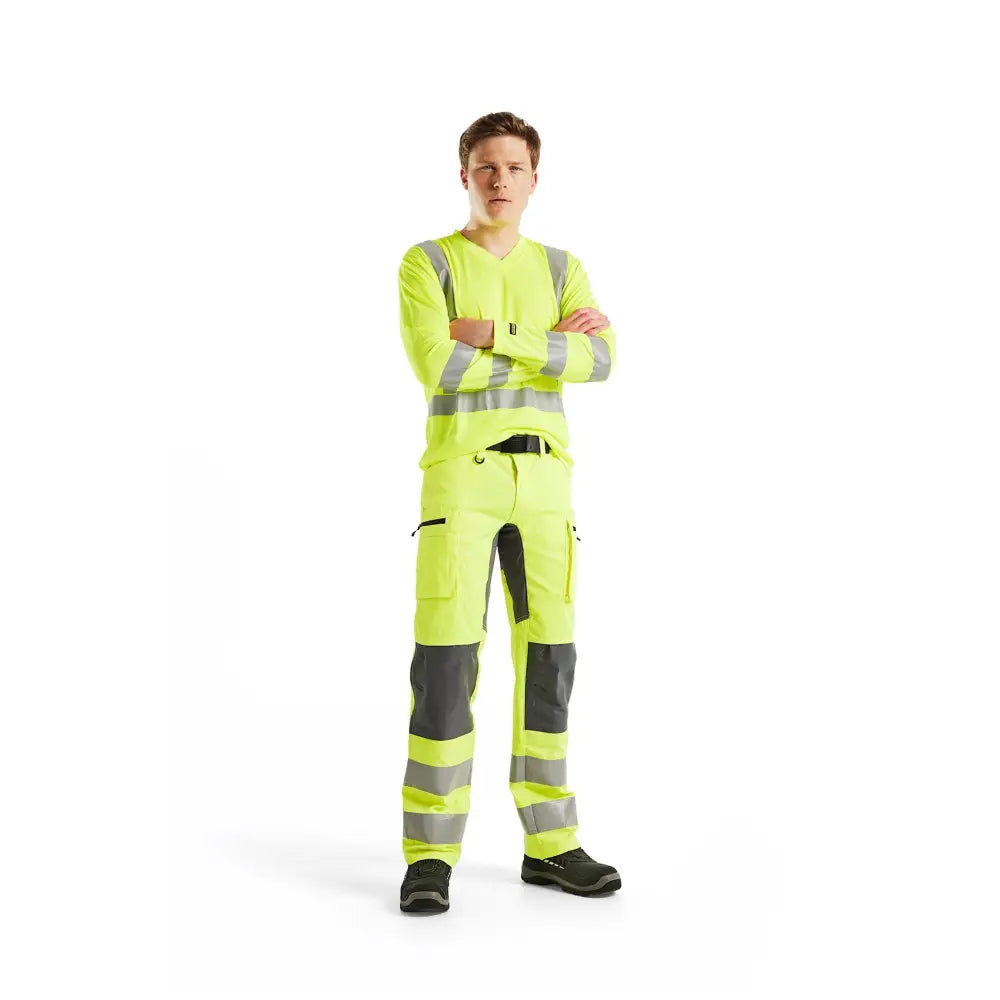 Blåkläder UV-skyddad varsel-T-shirt med lång ärm 33831011