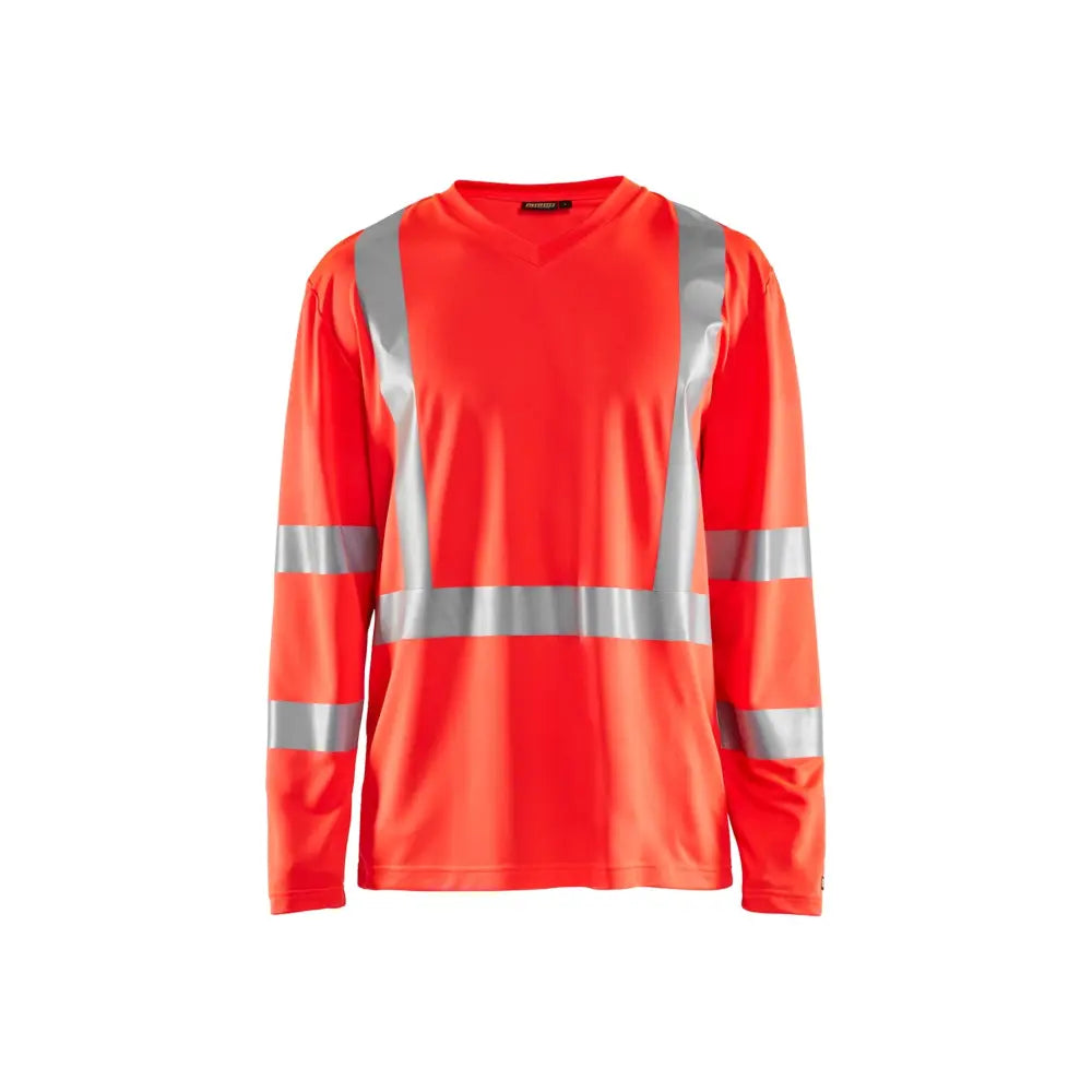 Blåkläder UV-skyddad varsel-T-shirt med lång ärm 33831011 - S / Huomiopunainen