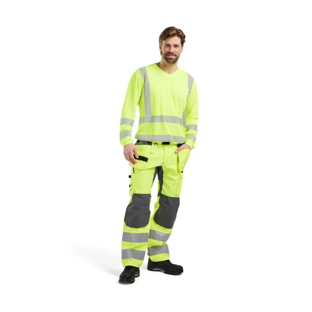 Blåkläder UV-skyddad varsel-T-shirt med lång ärm 33851013