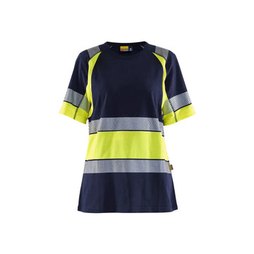 Blåkläder Varsel-T-shirt 34101030 - M / Mariininsininen/Huomiokeltainen