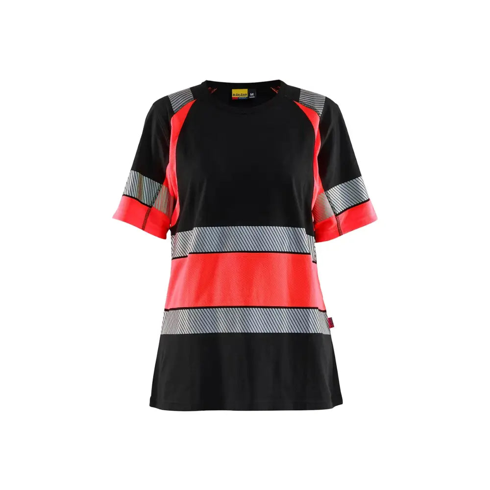 Blåkläder Varsel-T-shirt 34101030 - XXXL / Musta/Huomiopunainen
