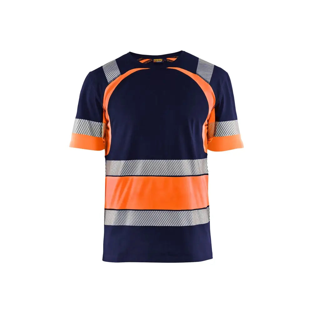 Blåkläder Varsel-T-Shirt 34211030 - 4XL / Mariininsininen/Huomio-oranssi