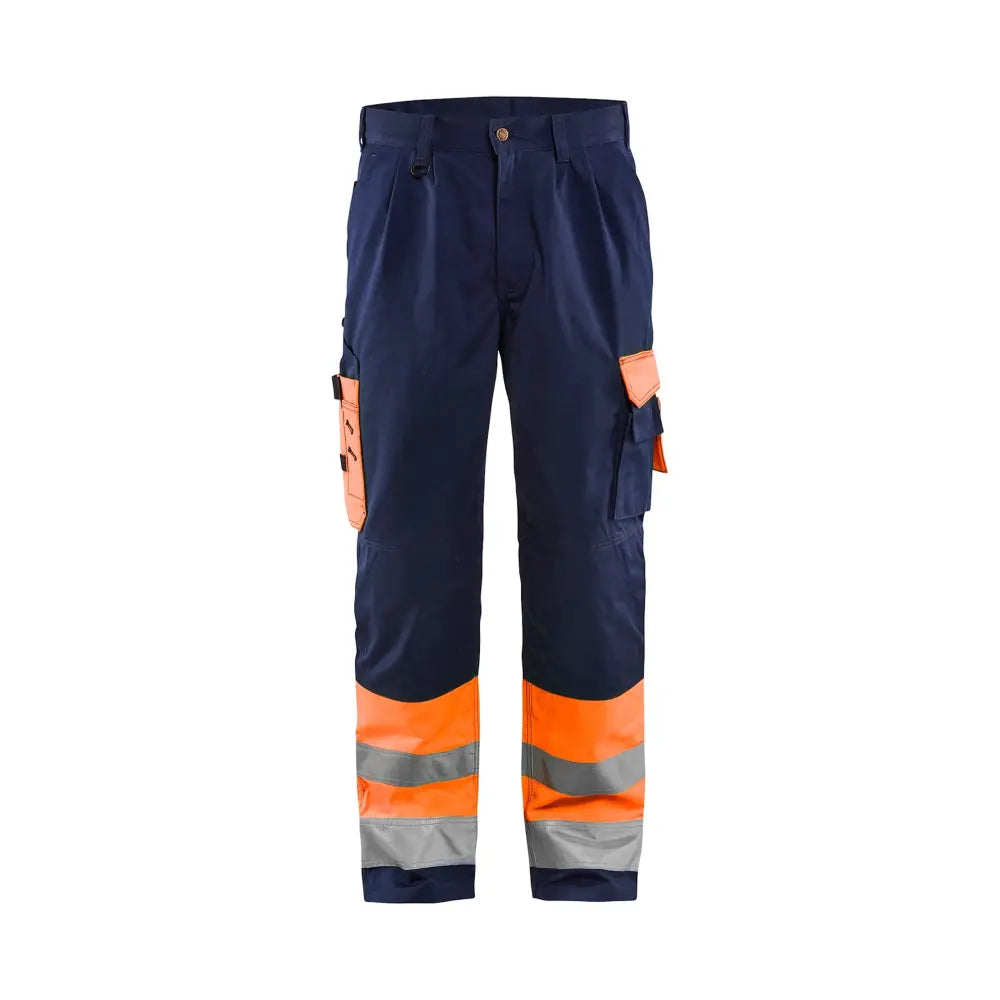 Blåkläder Varselbyxa 15841860 - D100 / Huomio-oranssi/Mariininsininen