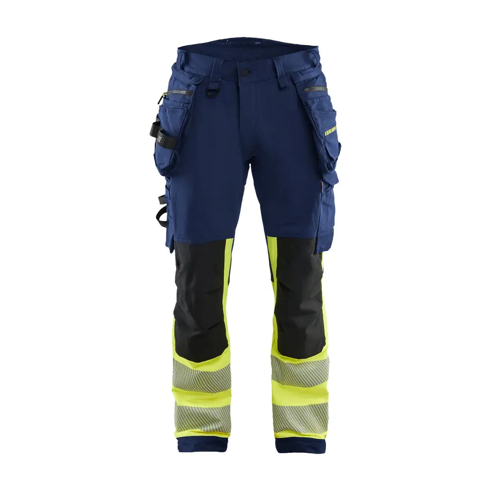 Blåkläder Varselbyxa 4-vägsstretch 11251648 - C62 / Mariininsininen/Huomiokeltainen