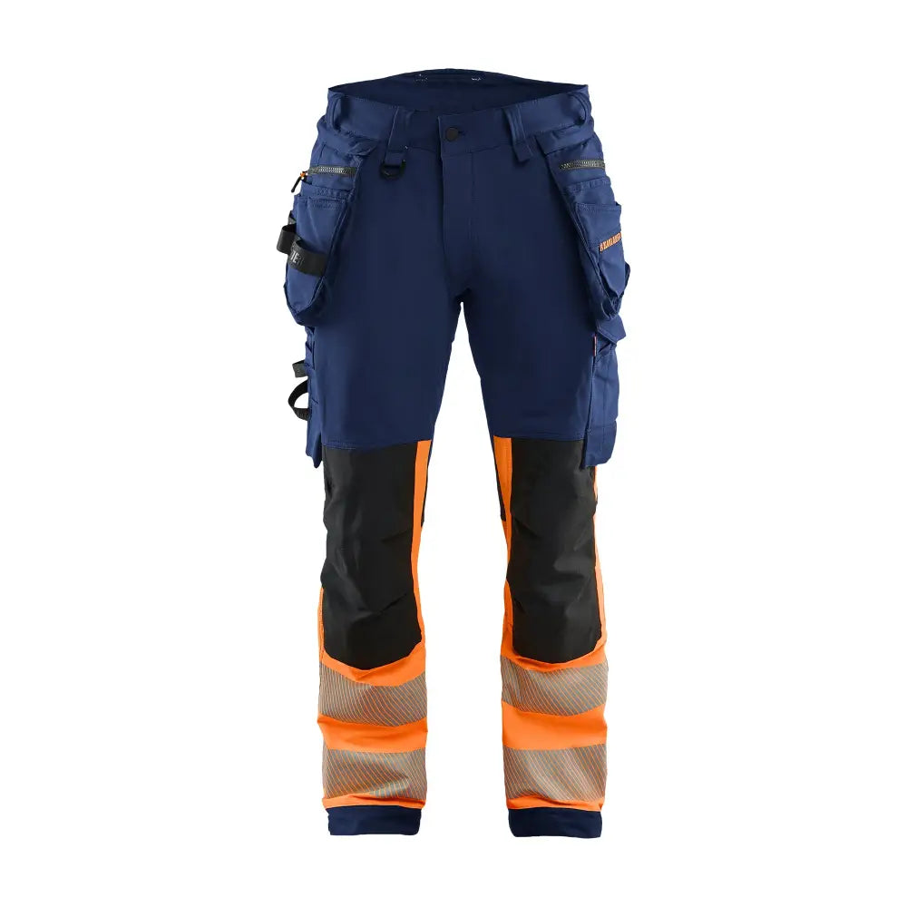 Blåkläder Varselbyxa 4-vägsstretch 11251648 - D84 / Mariininsininen/Huomio-oranssi