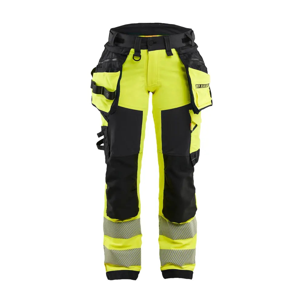 Blåkläder Varselbyxa 4-vägsstretch Dam 70221648 - C34 / Huomiokeltainen/Musta