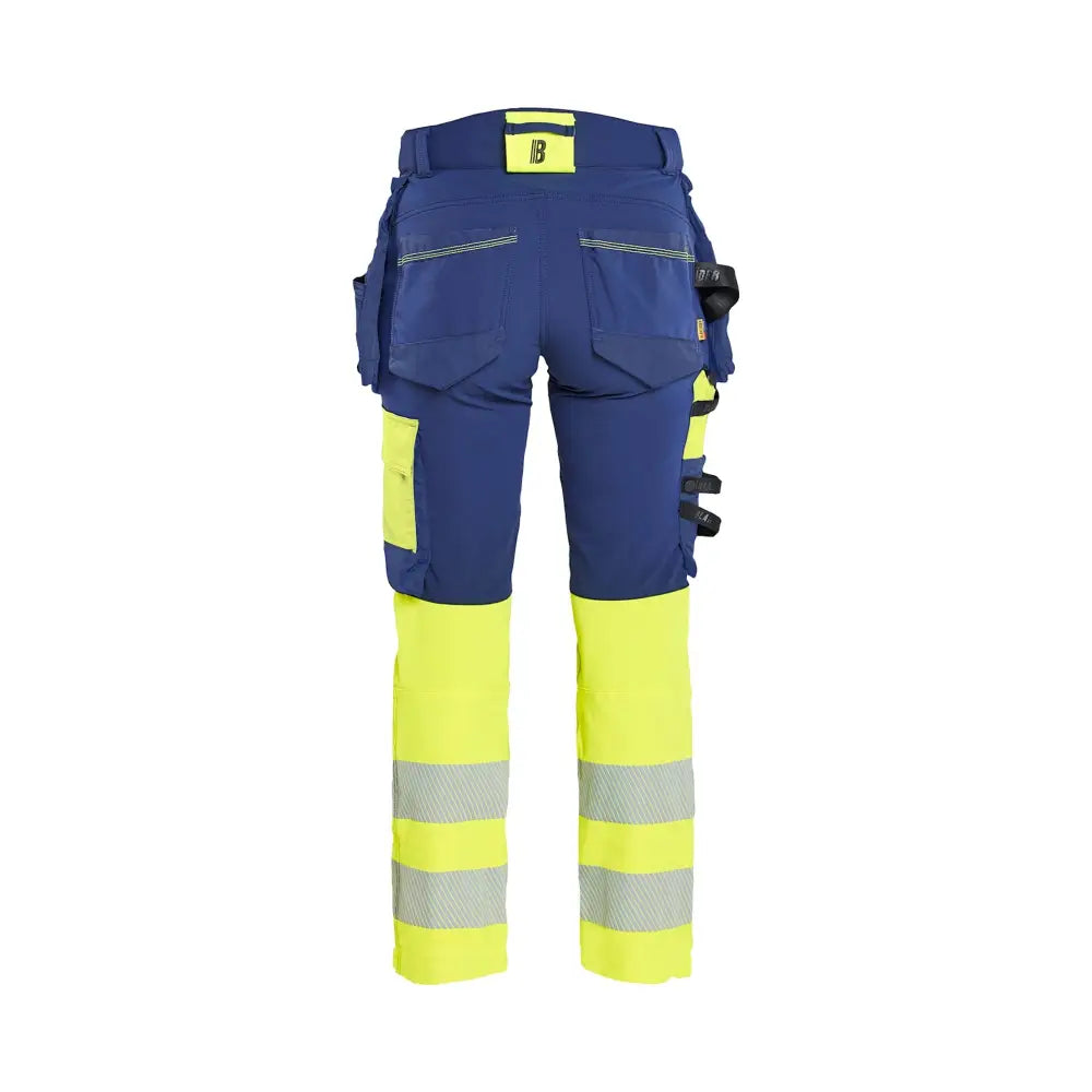 Blåkläder Varselbyxa 4-vägsstretch Dam 70251648 - D19 / Mariininsininen/Huomiokeltainen