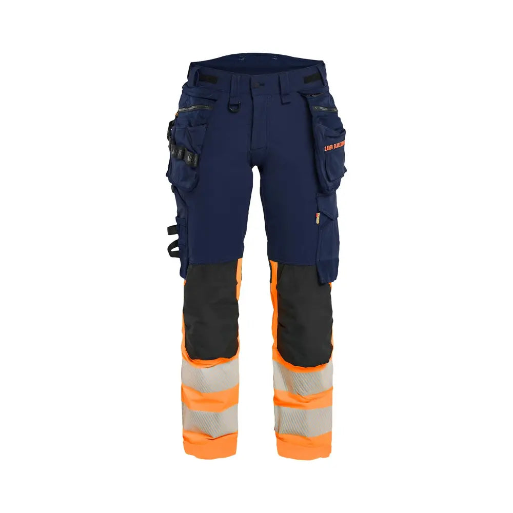 Blåkläder Varselbyxa 4-vägsstretch Dam 70251648 - D24 / Mariininsininen/Huomio-oranssi