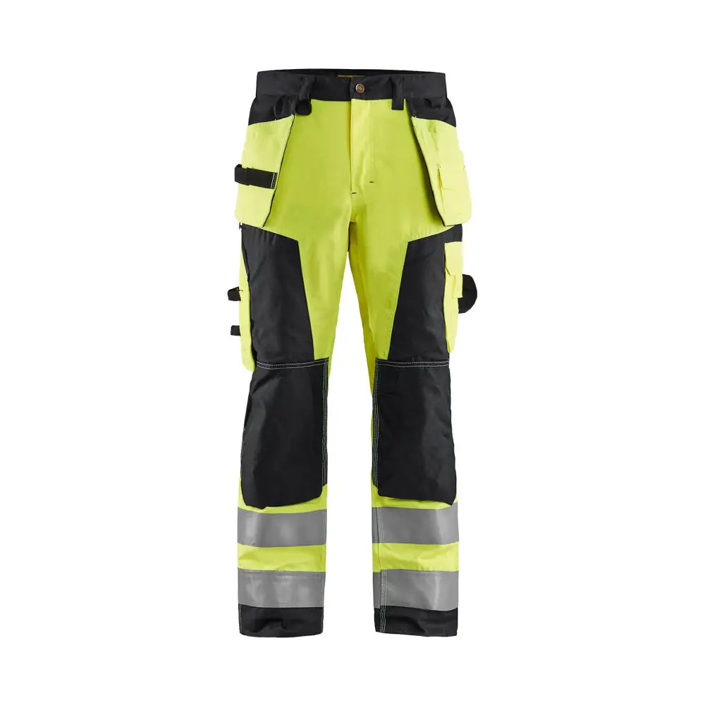 Blåkläder Varselbyxa hantverk 15681811 - D108 / Huomiokeltainen/Musta