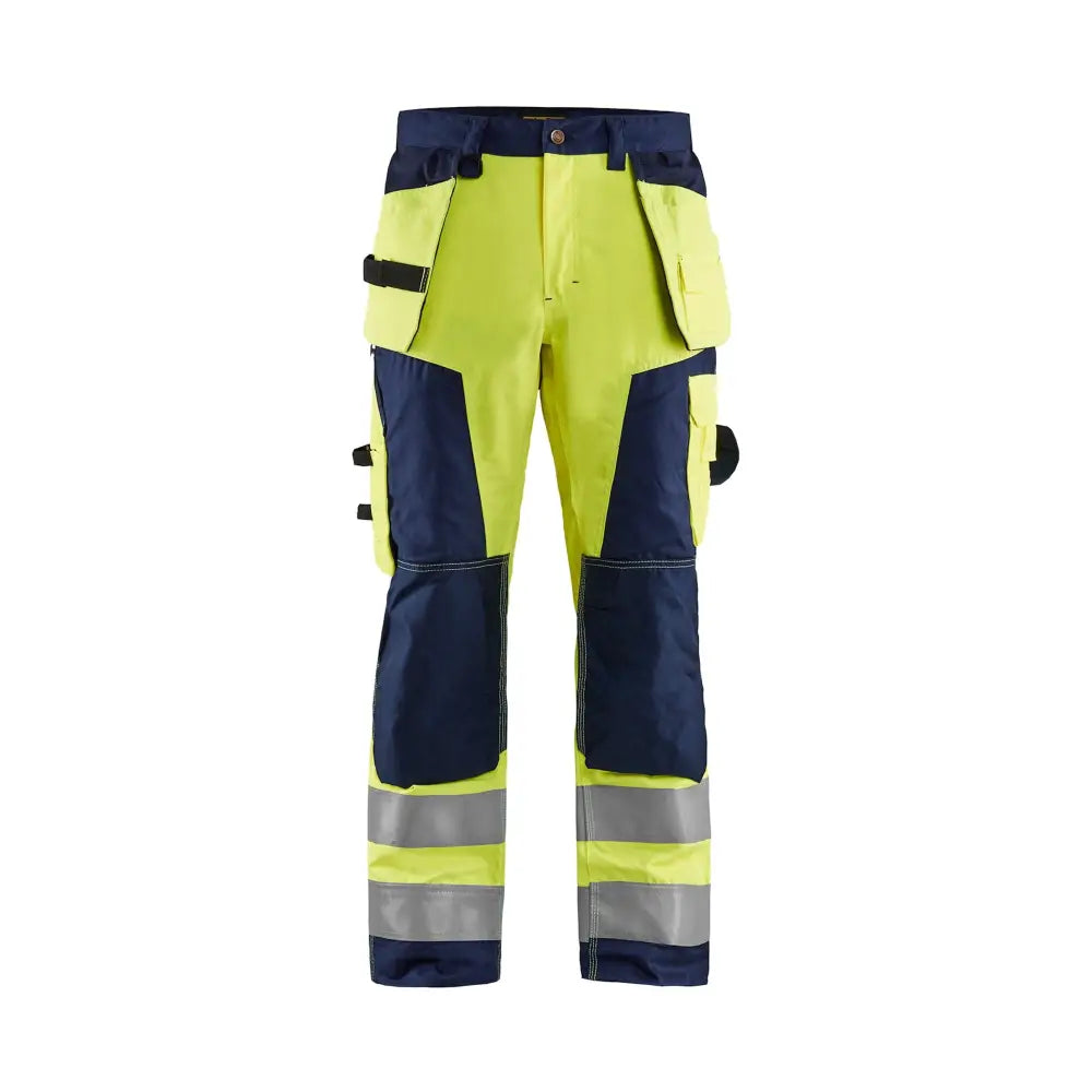 Blåkläder Varselbyxa hantverk 15681811 - D128 / Huomiokeltainen/Mariininsininen